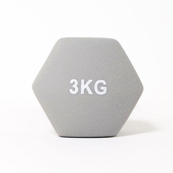 VISION QUEST（ビジョンクエスト） ダンベル 3kg 転がらない 六角形