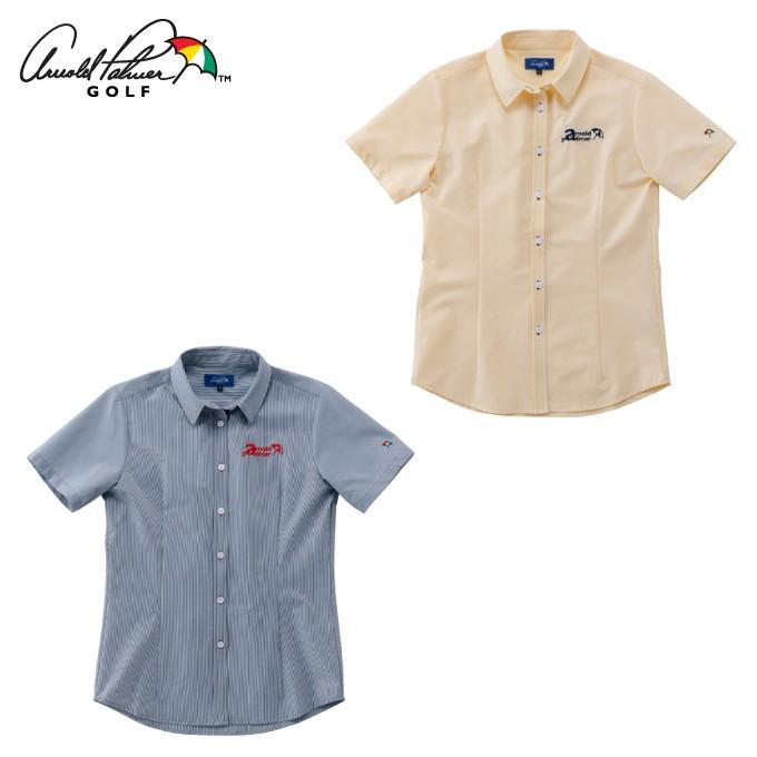 アーノルドパーマー Arnold Palmer ゴルフウェア 半袖シャツ レディース ストライプ半袖シャツ Ap2301i03 ヒマラヤ Paypayモール店 通販 Paypayモール