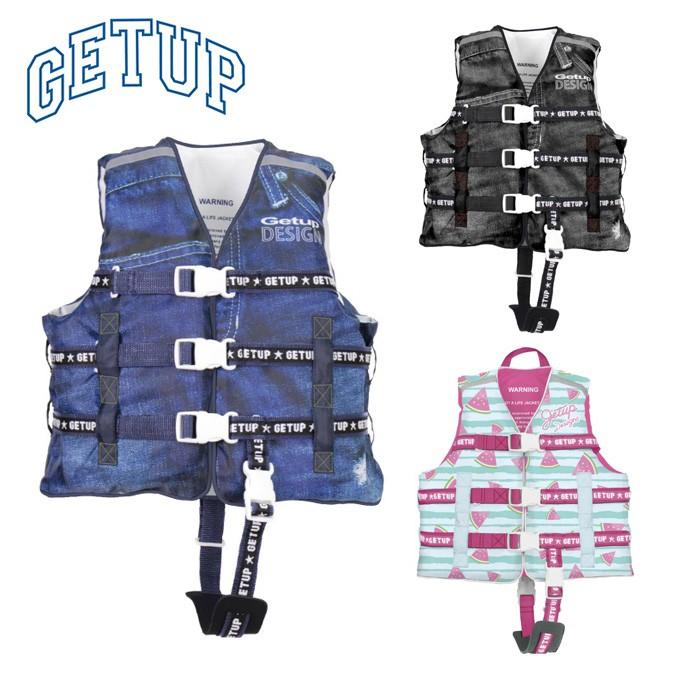 ゲットアップ ライフジャケット ジュニア キッズ 子供用 ライフベスト LIFE VEST GCL-391 GET UP