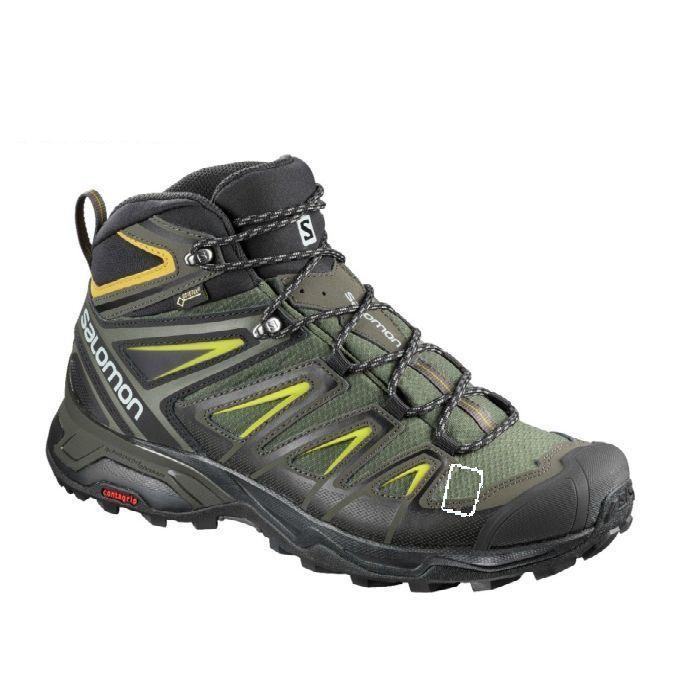 サロモン トレッキングシューズ ゴアテックス ミッドカット メンズ X ULTRA 3 WIDE MID GORE-TEX ウルトラ ワイド ミッド  L40129500 salomon : 0000000856060 : ヒマラヤ Yahoo!店 - 通販 - Yahoo!ショッピング