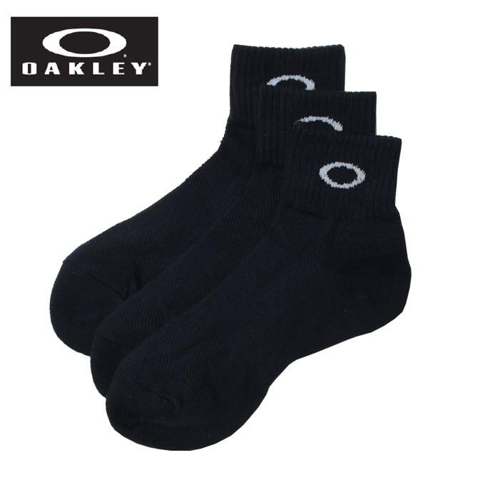 330円 お洒落 オークリー ゴルフ ソックス メンズ 3pミドルソックス jp 60b Oakley