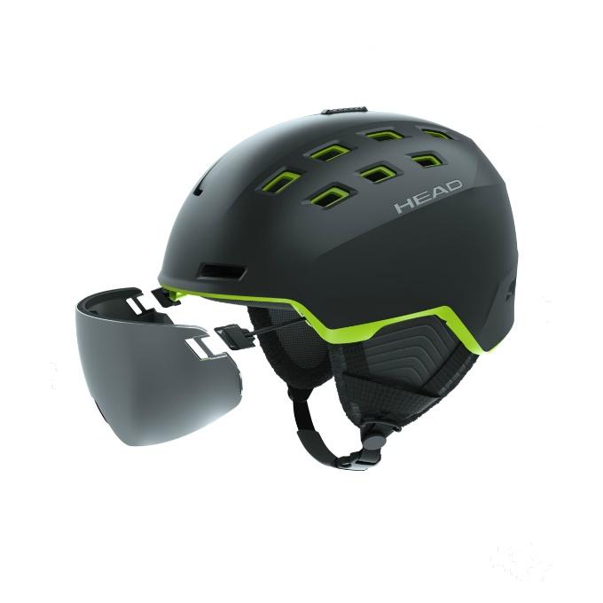ヘッド スキー スノーボードヘルメット メンズ レディース 2サイズ有 56cm63cm VISOR HELMET RADAR HEAD