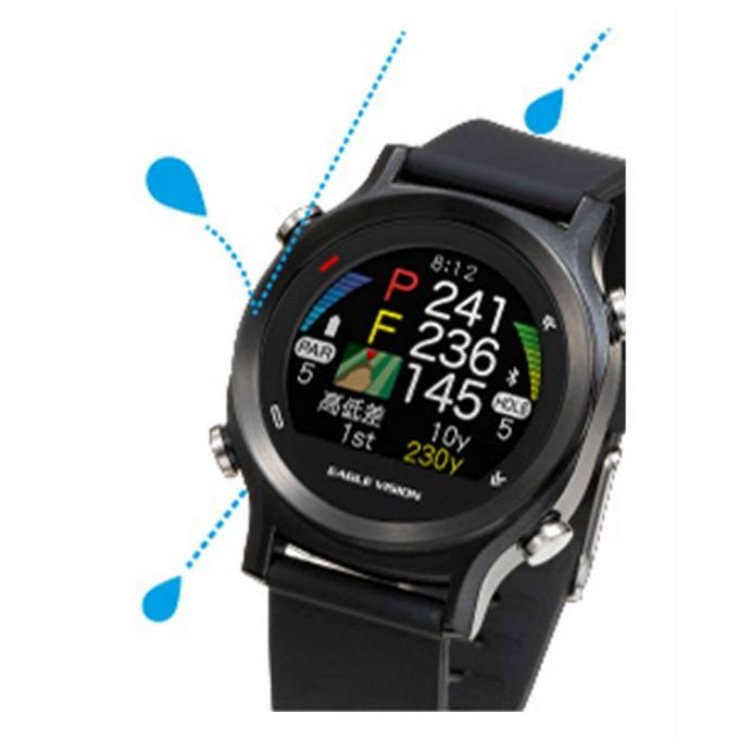 イーグルビジョン ゴルフ 距離測定器 GPSナビ ウォッチエース WATCH ACE EV-933 腕時計型 GPS 距離計測器 EAGLE VISION｜himaraya｜02