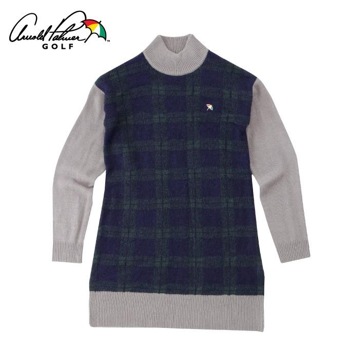 アーノルドパーマー Arnold Palmer ゴルフウェア ワンピース レディース チェック柄ニットワンピース Ap2412i02 ヒマラヤ Paypayモール店 通販 Paypayモール