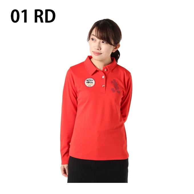 ディズニー Disney ゴルフウェア ポロシャツ 長袖 レディース ワッペン 9486 4754 ヒマラヤ Paypayモール店 通販 Paypayモール