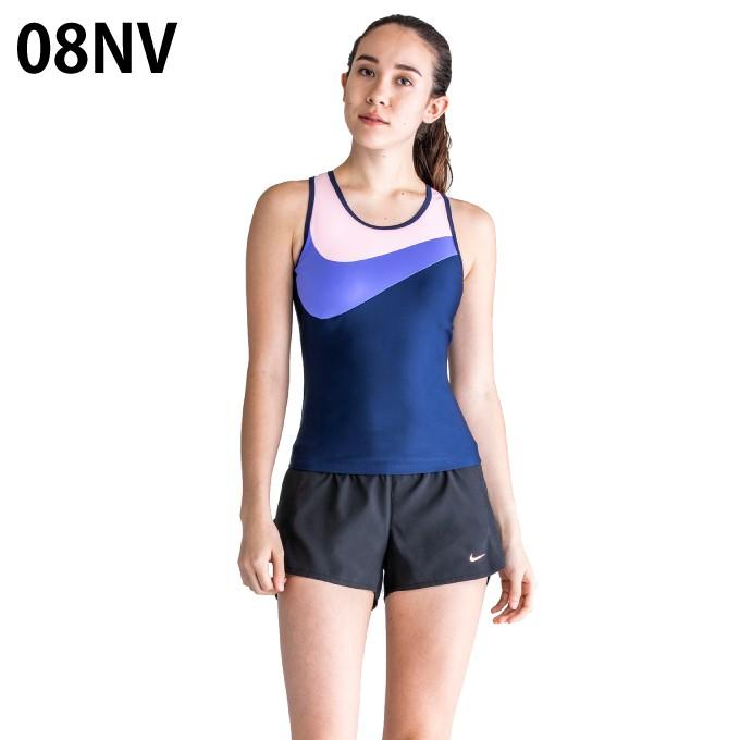 ナイキ フィットネス水着 セパレート レディース Big Swoosh 2in1パンツセパ Nike ヒマラヤ Paypayモール店 通販 Paypayモール