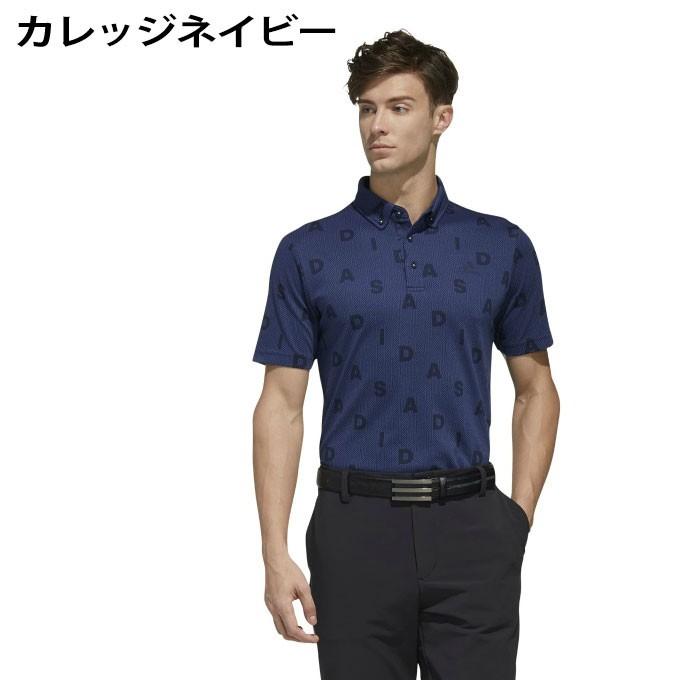 アディダス Adidas ゴルフウェア ポロシャツ 半袖 メンズ Adidasモノグラム 半袖ボタンダウンシャツ Gld29 国内正規品 ヒマラヤ Paypayモール店 通販 Paypayモール