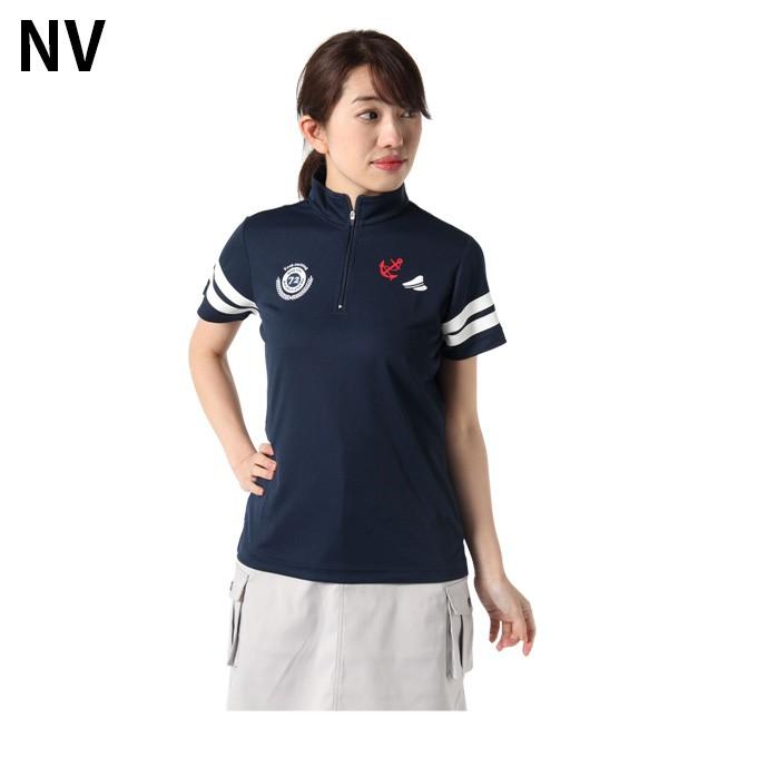 オプスト Opst ゴルフウェア ポロシャツ 半袖 レディース ハーフジップ半袖シャツ Op2301j02 ヒマラヤ Paypayモール店 通販 Paypayモール