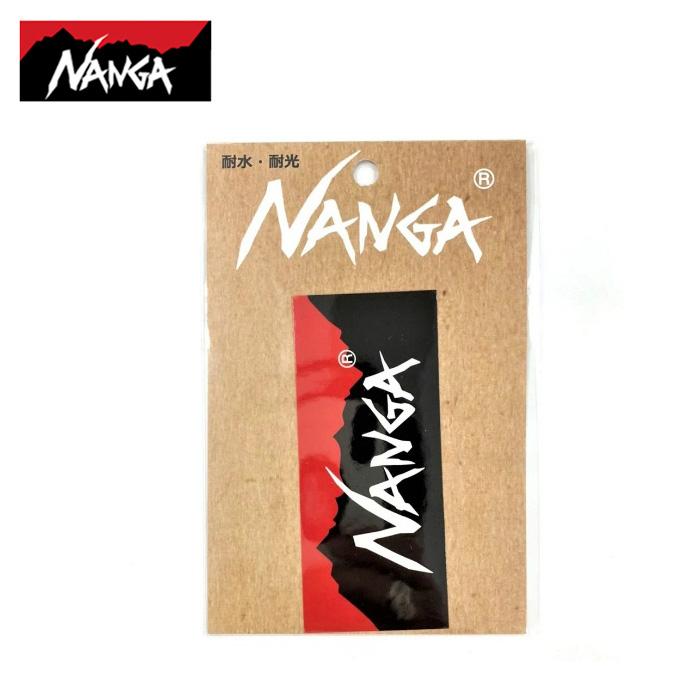 ナンガ NANGA ステッカー ナンガロゴステッカー NANGA LOGO STICKER NANGAステッカー｜himaraya