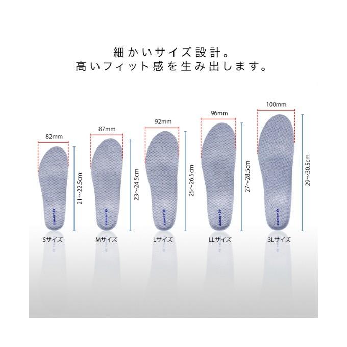 ザムスト インソール Footcraft Cushioned for RUN フットクラフト 