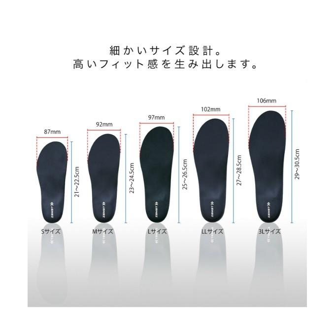 ザムスト インソール Footcraft Cushioned for WALK フットクラフト