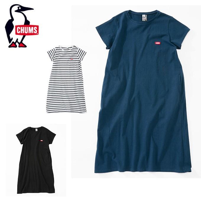 チャムス Chums ワンピース レディース Boat Logo Dress ボートロゴドレス Ch18 1140 ヒマラヤ Paypayモール店 通販 Paypayモール