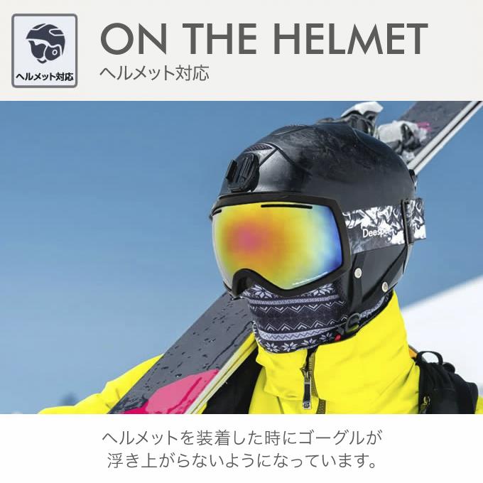 スキーゴーグル スノーボードゴーグル レディース 全天候可 レボミラー