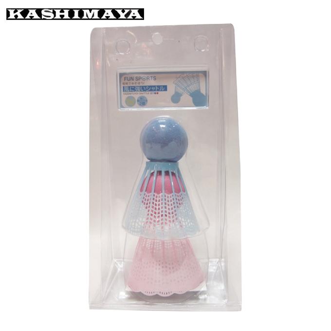 ☆カシマヤ KASHIMAYA シャトル セット 風に強いシャトル 2個入 77272