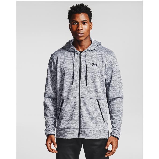 アンダーアーマー パーカー メンズ アーマーフリース フルジップフーディー 1357110-014 グレー UNDER ARMOUR  スウェットパーカー ワンポイント :0000000938284:ヒマラヤ Yahoo!店 - 通販 - Yahoo!ショッピング