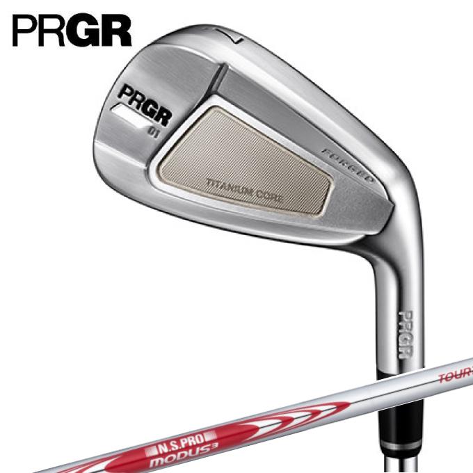 プロギア PRGR ゴルフクラブ アイアンセット 6本組 メンズ シャフト N.S.PRO MODUS3 TOUR120/105 PRGR 01 アイアン｜himaraya