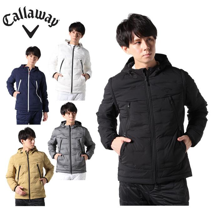 キャロウェイ ゴルフウェア ブルゾン メンズ 2WAYフルジップ 