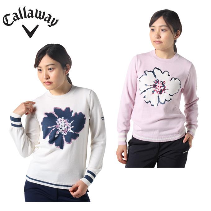 キャロウェイ ゴルフウェア セーター レディース 花柄ジャガードニットセーター 241 Callaway ヒマラヤ Paypayモール店 通販 Paypayモール