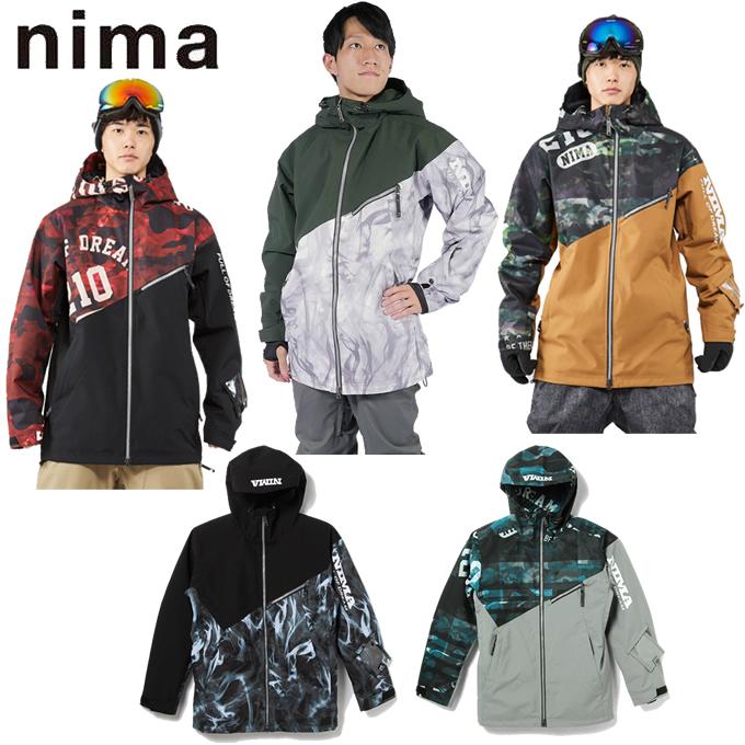 ニーマ nima スノーボードウェア ジャケット メンズ NB-6001