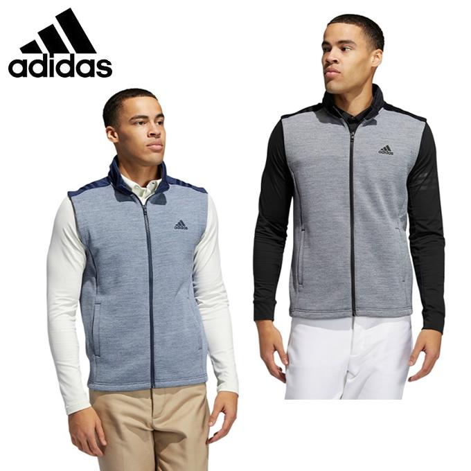 アディダス ゴルフウェア アウターベスト メンズ ファブリックミックス フルジップスウェットベスト Ins57 Adidas ヒマラヤ Paypayモール店 通販 Paypayモール