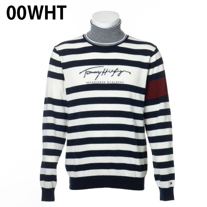 トミーヒルフィガーゴルフ Tommy Hilfiger Golf ゴルフウェア セーター メンズ ボーダータートルネックニット Thma079 ヒマラヤ Paypayモール店 通販 Paypayモール