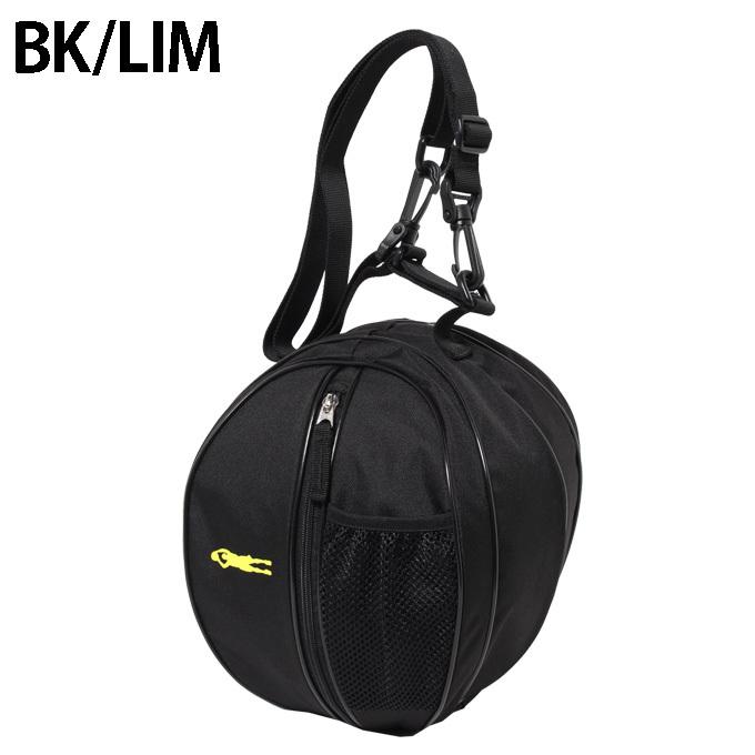 HOOPHOUSE バスケットボール用バッグ ブラック バスケットボールバッグ バスケットボールケース 1個入れ ボールケース