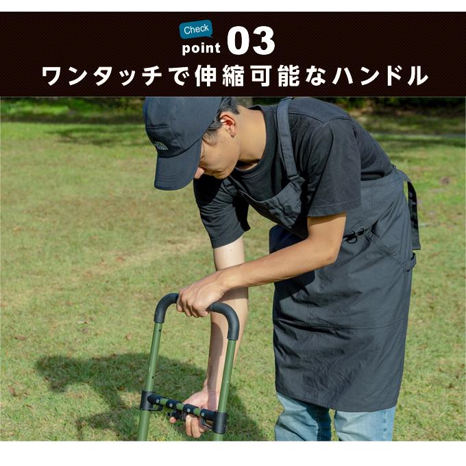 Jeep（ジープ） アウトドア 折りたたみ 2輪 4輪 キャリーカート