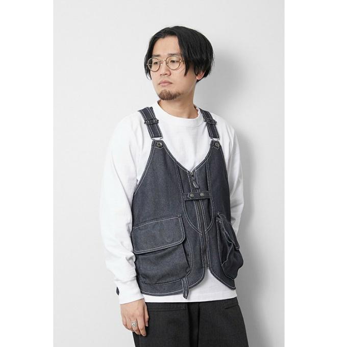 snow peak（スノーピーク） ベスト メンズ TAKIBI Denim Vest TAKIBI