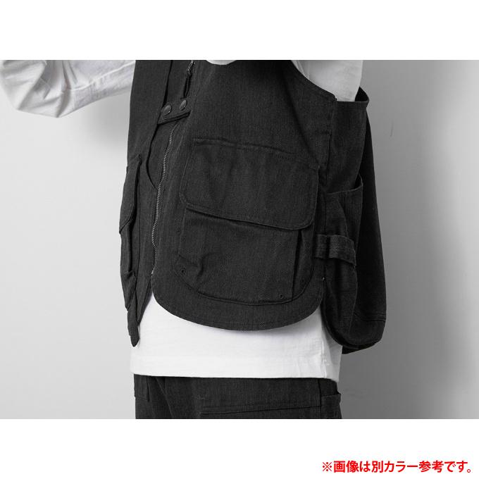 snow peak（スノーピーク） ベスト メンズ TAKIBI Denim Vest TAKIBI
