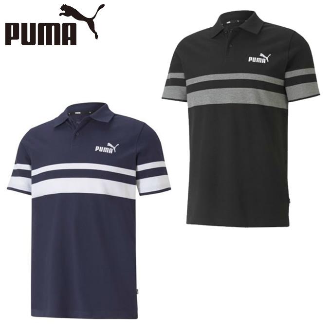 プーマ ポロシャツ 半袖 メンズ ESS ストライプポロシャツ 589042 PUMA｜himaraya