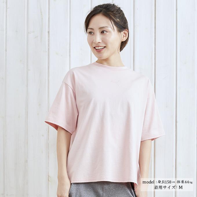 プーマ Tシャツ 半袖 レディース HER オープンバック 半袖Tシャツ 588461 PUMA｜himaraya｜02