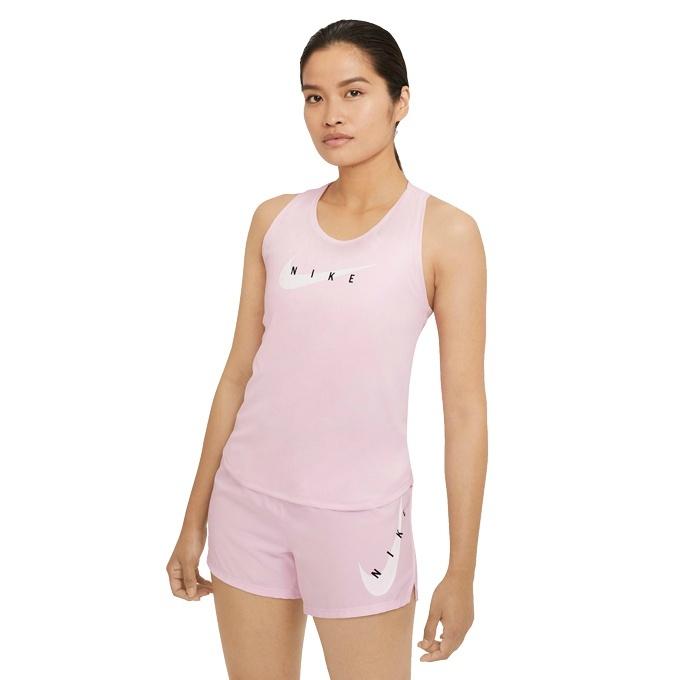 ナイキ ランニングウェア Tシャツ ノースリーブ 国内発送 レディース ウィメンズ Cz9312 663 タンク ラン トップ スウッシュ Nike