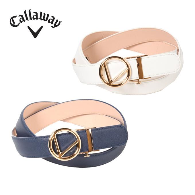 キャロウェイ ベルト レディース 新品 Callaway（キャロウェイ） ゴルフ ベルト レディース Vバックル