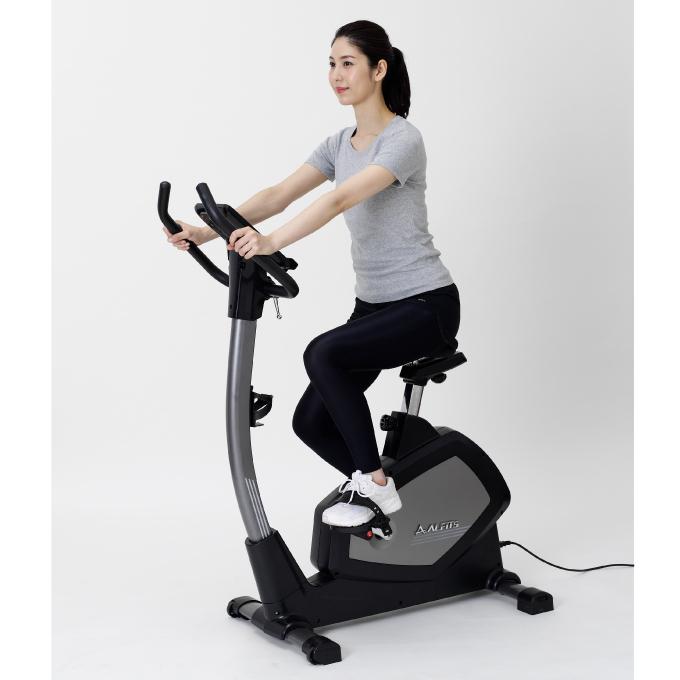 ■047■美品■アルインコ■アドバンストバイク■マット付■AFB7218■ フィットネスバイクAFB7218 アルインコ | 山善ビズコム オフィス用品