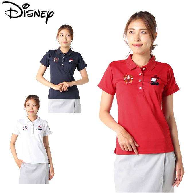 ディズニー Disney ゴルフウェア ポロシャツ 半袖 レディース