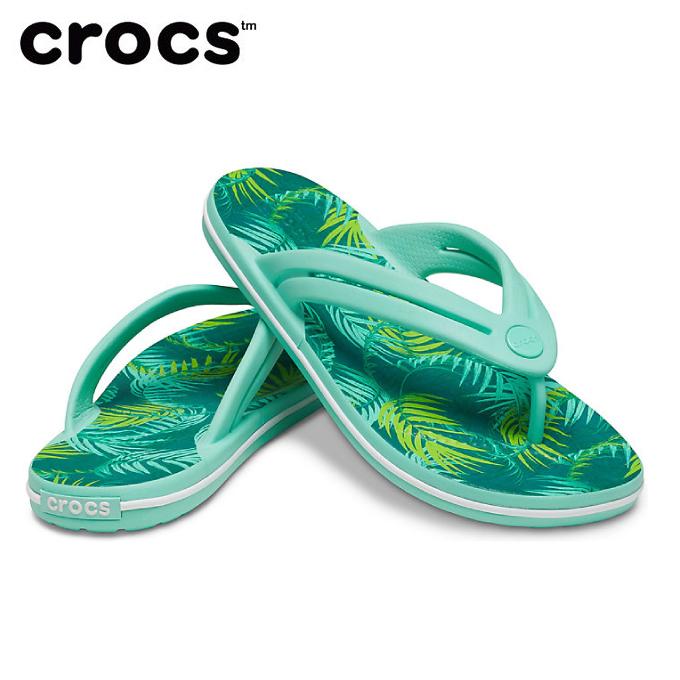 クロックス ビーチサンダル レディース クロックバンド トロピカル フリップ ウィメン 207178 94s Crocs ヒマラヤ Paypayモール店 通販 Paypayモール