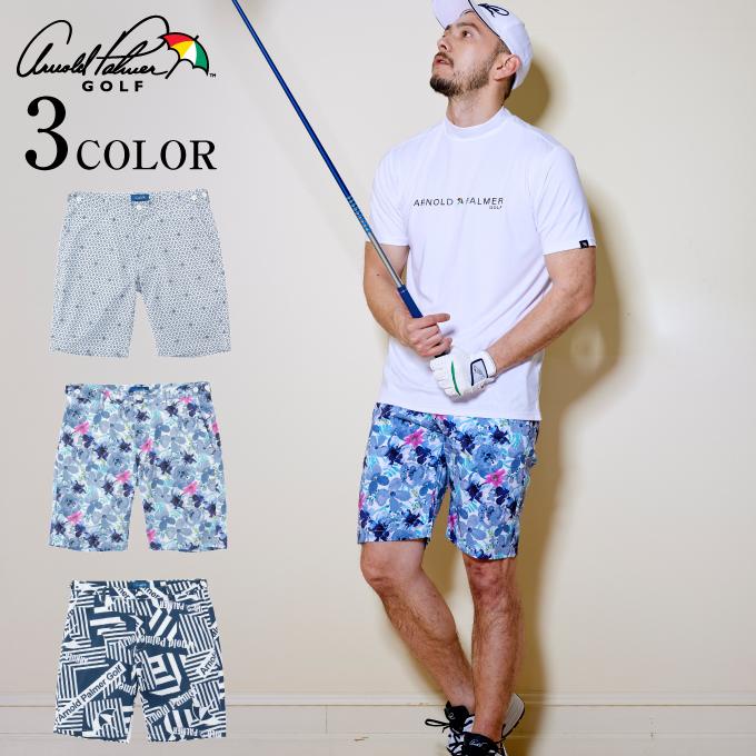 アーノルドパーマー Arnold Palmer ゴルフウェア ショートパンツ メンズ 総柄パターンショートパンツ Ap2109k02 Legacytampa