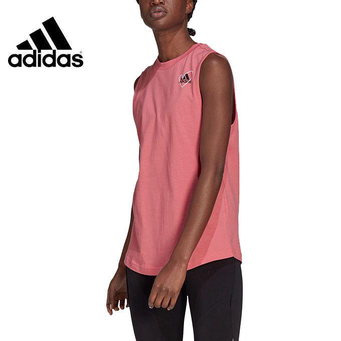 アディダス ノースリーブシャツ レディース バッジ オブ スポーツ グラフィック タンクトップ GJ6529 JKW65 adidas ヒマラヤ PayPayモール店 通販 PayPayモール