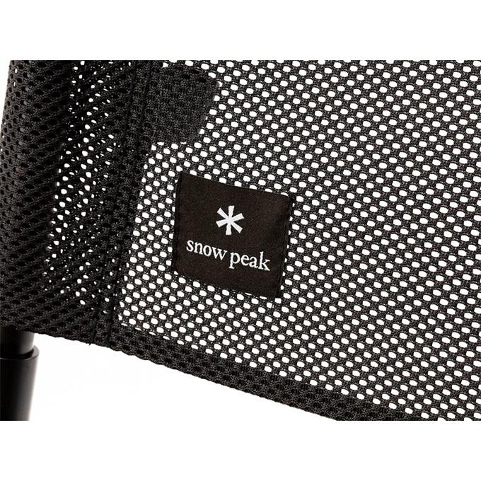 【①新品】　スノーピーク　メッシュFDチェア ブラック　LV-077M 楽天市場】[lv-077m-bk]snow peak(スノーピーク) メッシュFD