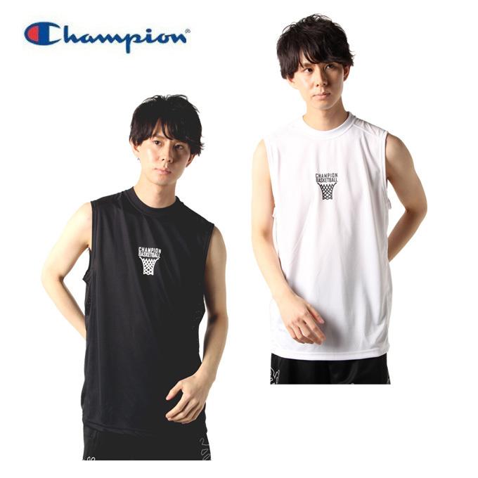 チャンピオン Champion バスケットボールウェア ノースリーブ メンズ ベンチレーション スリーブレスシャツ E-MOTION C3-TB314｜himaraya