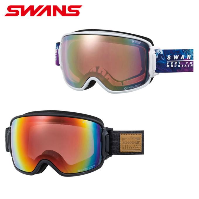 スワンズ SWANS スキー スノーボードゴーグル 62%OFF 眼鏡対応 メンズ レディース 【超目玉】 偏光ミラーレンズ RIDGELINE-MPDH19 メガネ対応 900円