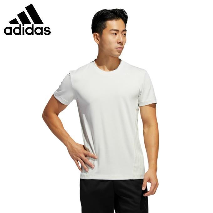 アディダスTシャツ 希少 半袖 メンズ AEROREADY 3ストライプス GLC03 新色追加して再販 adidas FL4315 Tシャツ