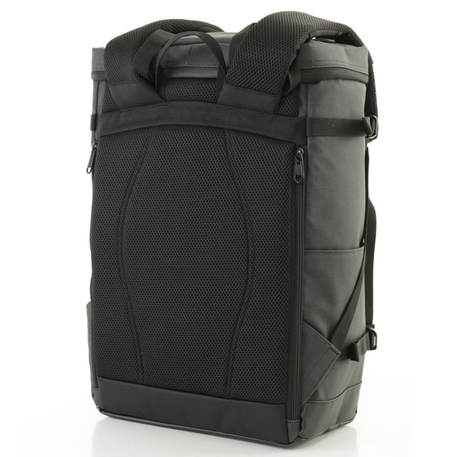 コールマン リュックサック 30L メンズ レディース シールド30 ヘザーブラック 2000037785 Coleman バックパック バッグ 大容量 スクエアバッグ スクエア型_5