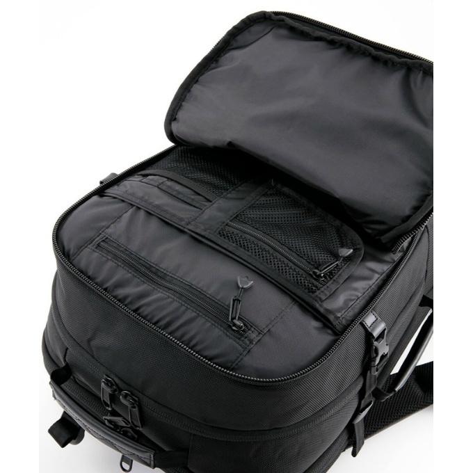 CHUMSブラック ナイロン リュック・バックパック35ℓ CH60-3155 CHUMS（チャムス） リュックサック 35L メンズ レディース SLCオニキス
