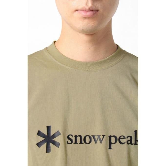 スノーピーク Tシャツ 半袖 メンズ プリンテッドロゴ SS T SPS-TS-21SU001 snow peak