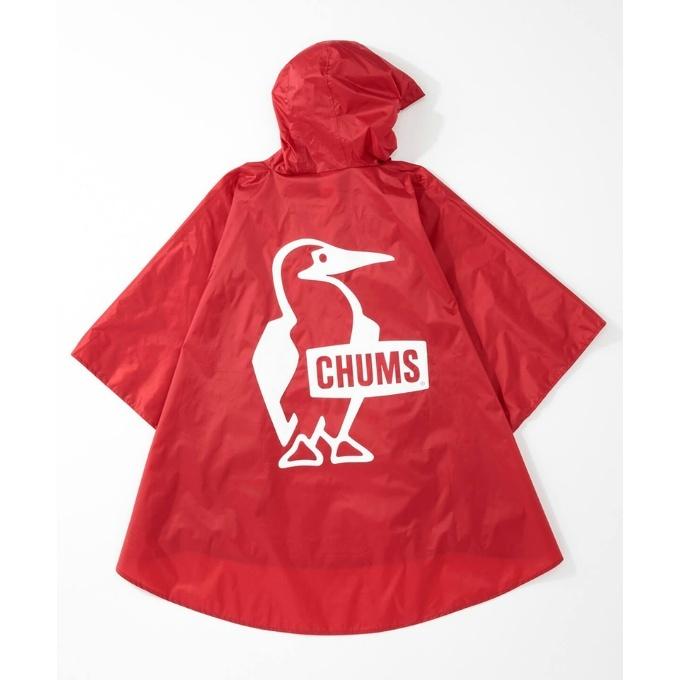 CHUMS（チャムス） ポンチョ ジュニア キッズブービーポンチョ レイン