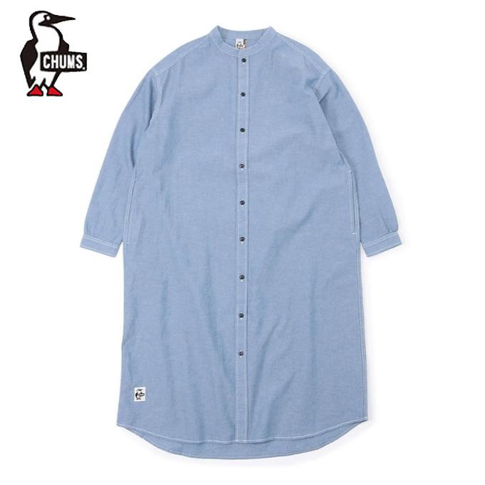 チャムス Chums ワンピース レディース ハリケーンロングワンピース Ch18 1163 Lt Indigo ヒマラヤ Paypayモール店 通販 Paypayモール
