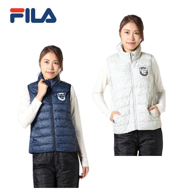 FILA フィラ ゴルフウェア ベスト レディース ライトダウン FILA フィラ ゴルフウェア ベスト レディース ライトダウン