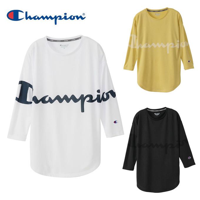 チャンピオン オンラインショップ Champion Tシャツ 長袖 CW-US4042 ロングスリーブTシャツ 849円 市販 レディース