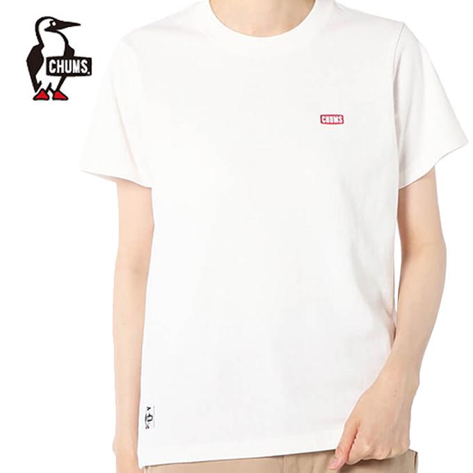 チャムス Chums Tシャツ 半袖 レディース ブービーロゴハナビtシャツ Ch11 1878 White ヒマラヤ Paypayモール店 通販 Paypayモール